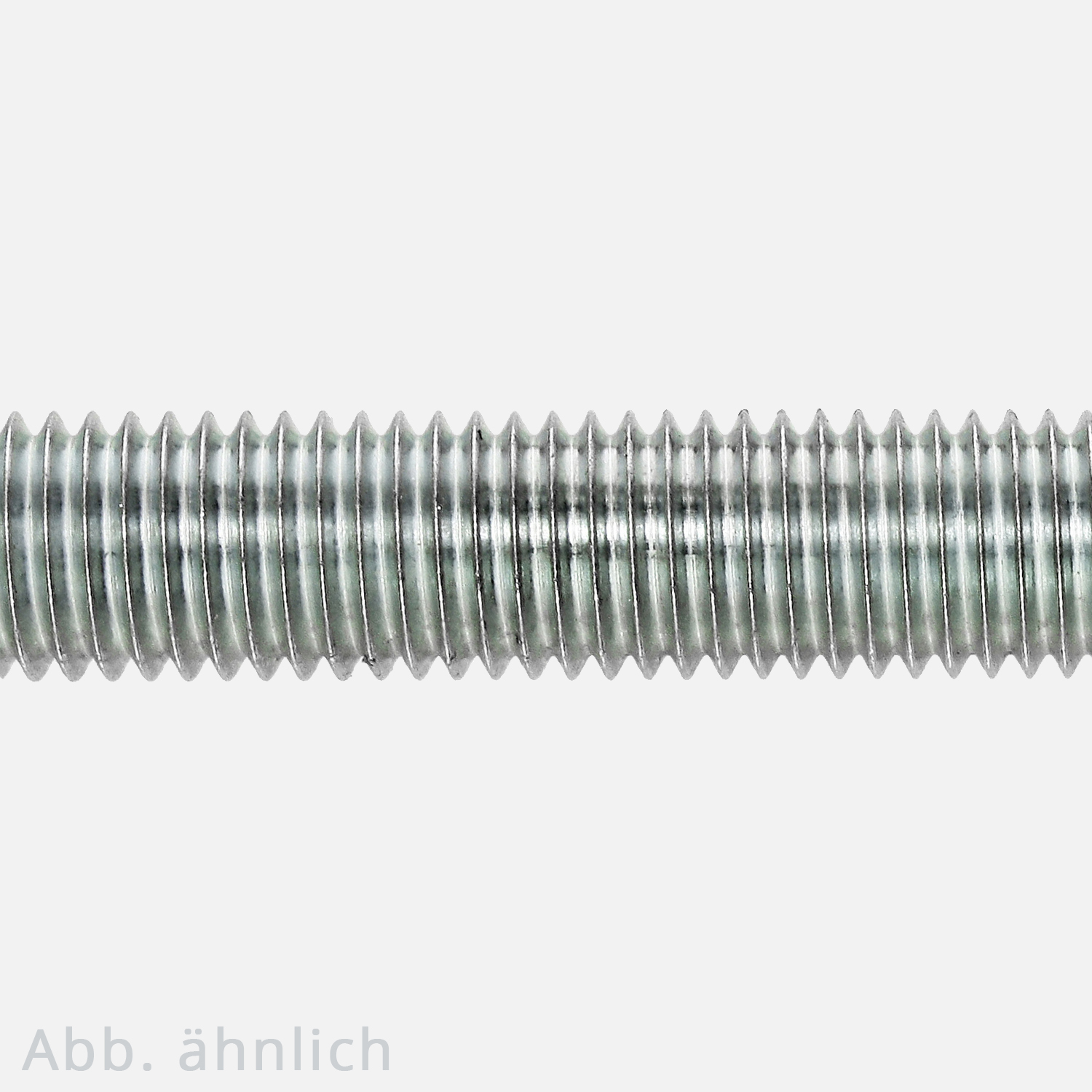Gewindestange M6 - Stahl galv. verzinkt - DIN 976 - 1 Meter