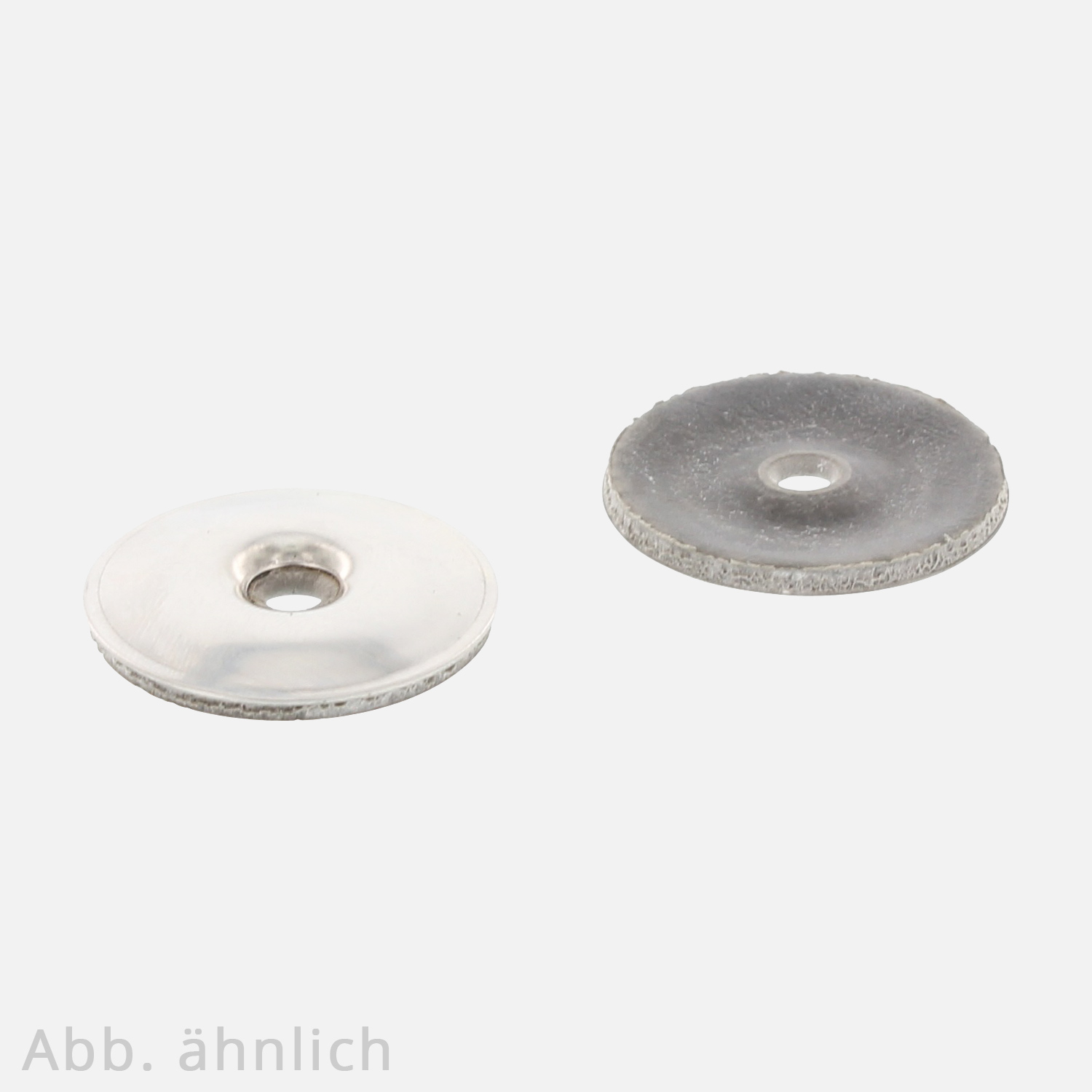 1000 Gewölbte Dichtscheibe mit grauer EPDM Dichtung für Linsensenkopfschrauben 2 mm dick , 10,5x25 mm  , Edelstahl A2