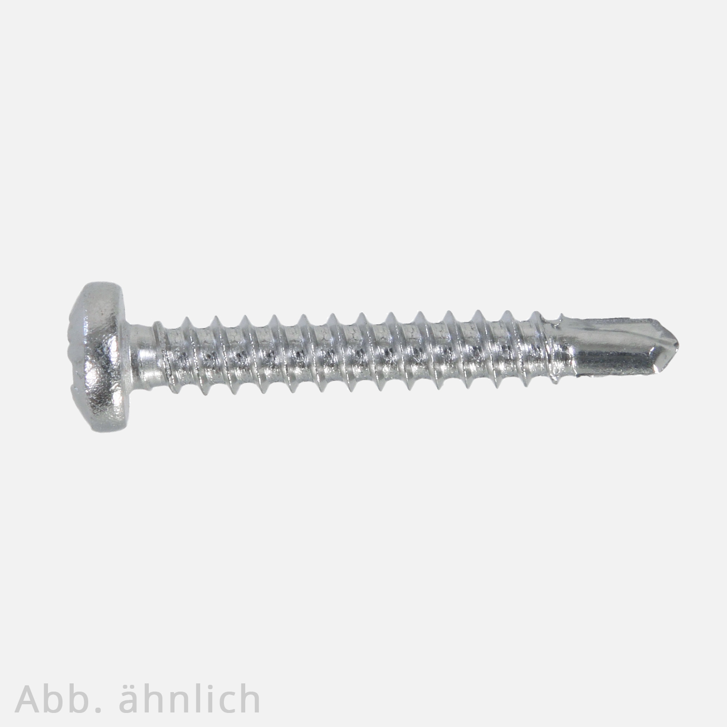 Bohrschrauben mit Linsenkopf, Pozidrive, Form M, 2,9x9,5mm DIN 7504 Edelstahl A4