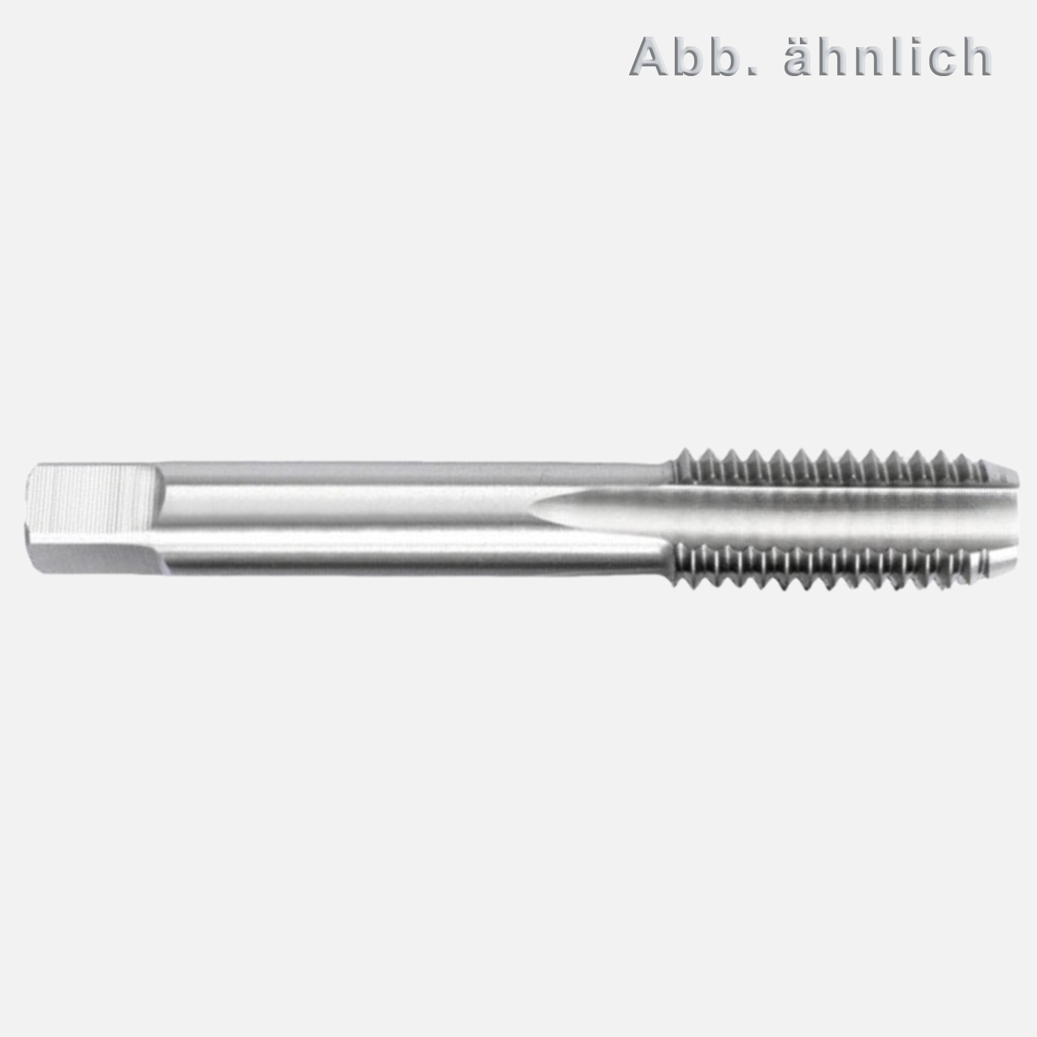 1 Exact Handgewindebohrer Nr.2 -Fertigschneider 1,25 mm- Metrisch-Fein, HSS Mf10