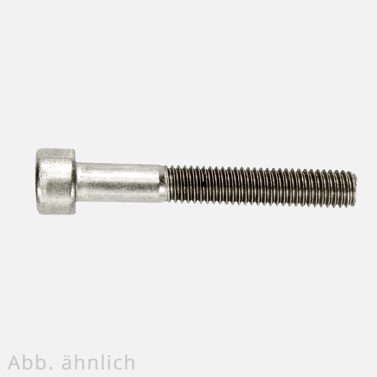 Innensechskantschrauben mit Teilgewinde DIN 912 Edelstahl A4 1,6x3mm