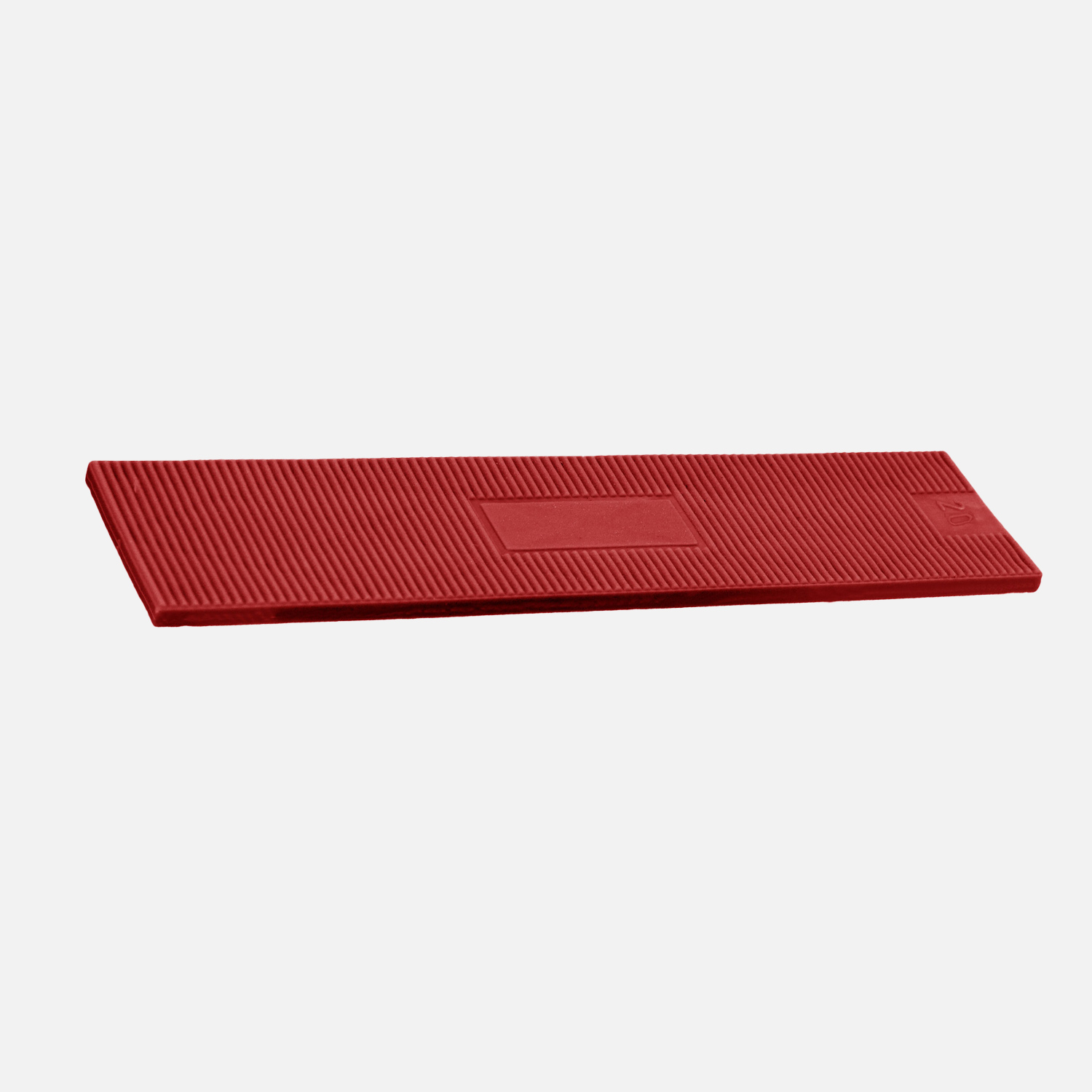 100 Verglasungsklötze SILISTO® Classic rot 100x20x3