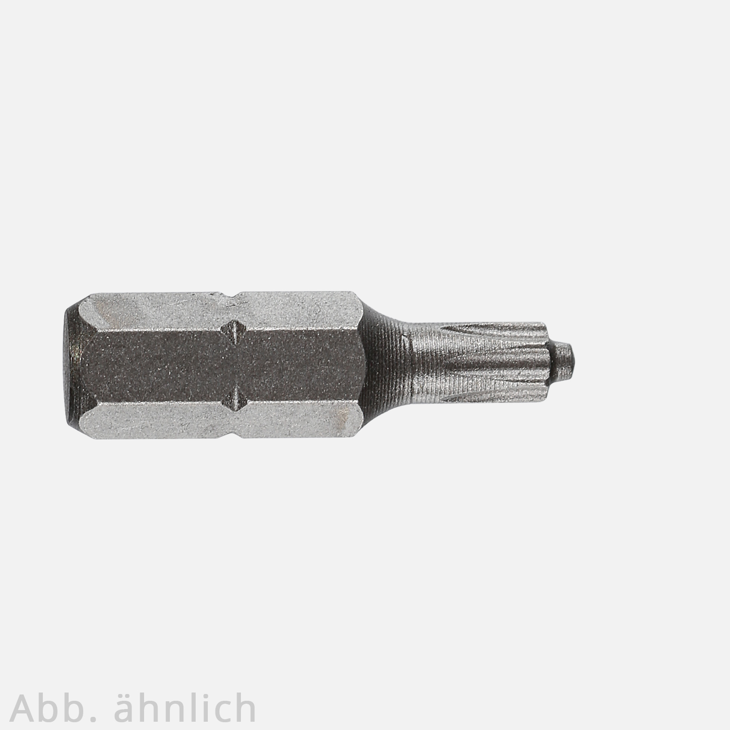 1 TTAP / T-STAR Bit , mit Zapfen , Torx 30, 25 mm lang , C6,3 , gefräst