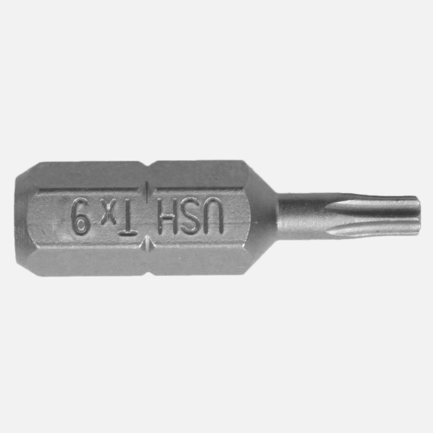 1 Torx® Bit - TX9 - 1/4 Zoll - C6,3 - Industrie Bit, Länge 25 mm