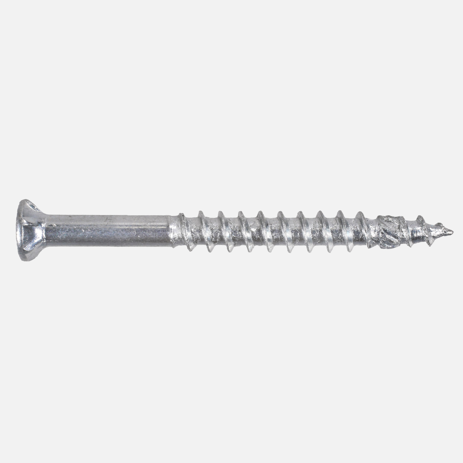 1 Reisser Dribo Holzleistenschraube, Tiefsenkkopf, Bohrsegment, galv. Verzinkt, TX, 3,5x35