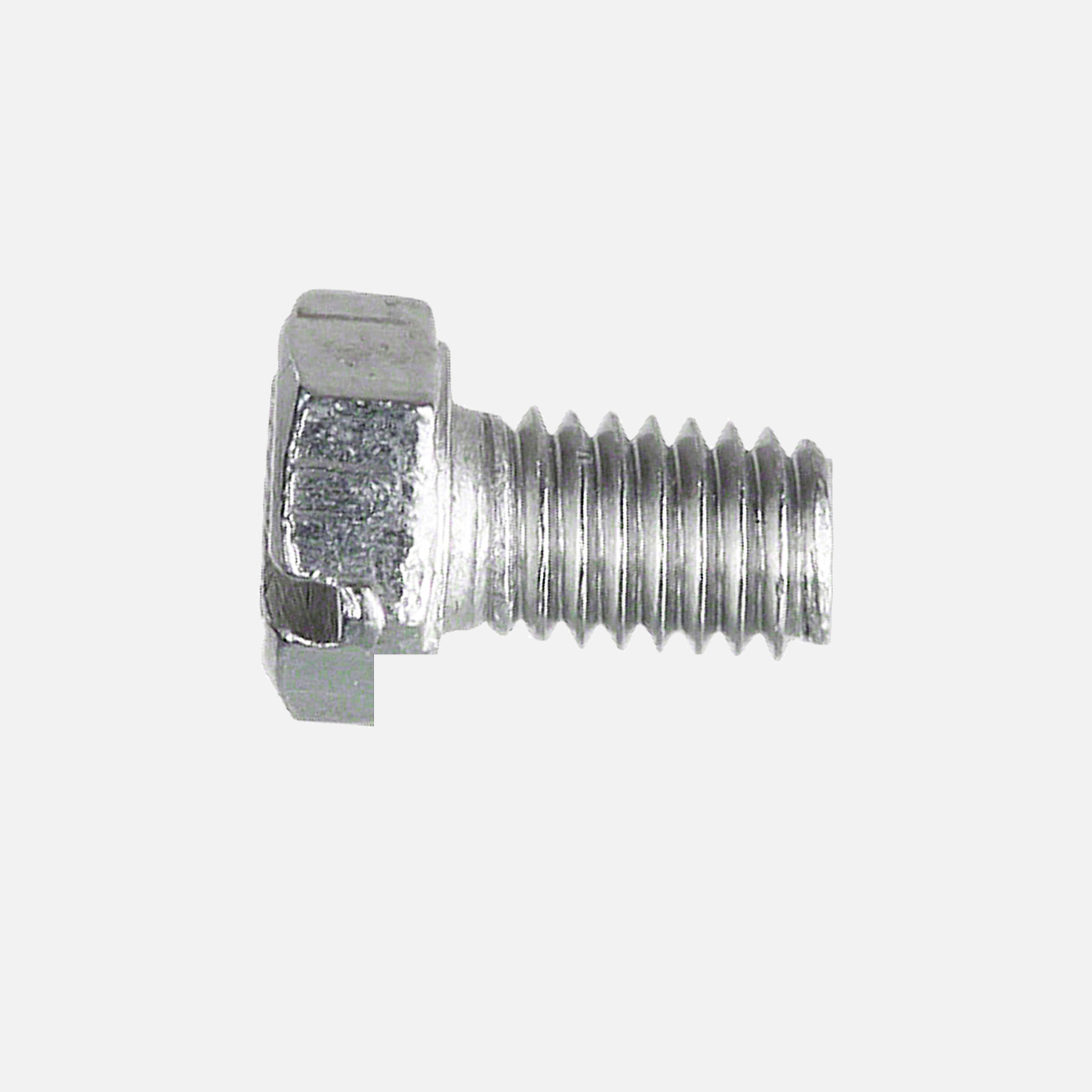 500 Sechskantschrauben M5x08 mm - DIN 933 - Edelstahl A4 - mit Schlitz