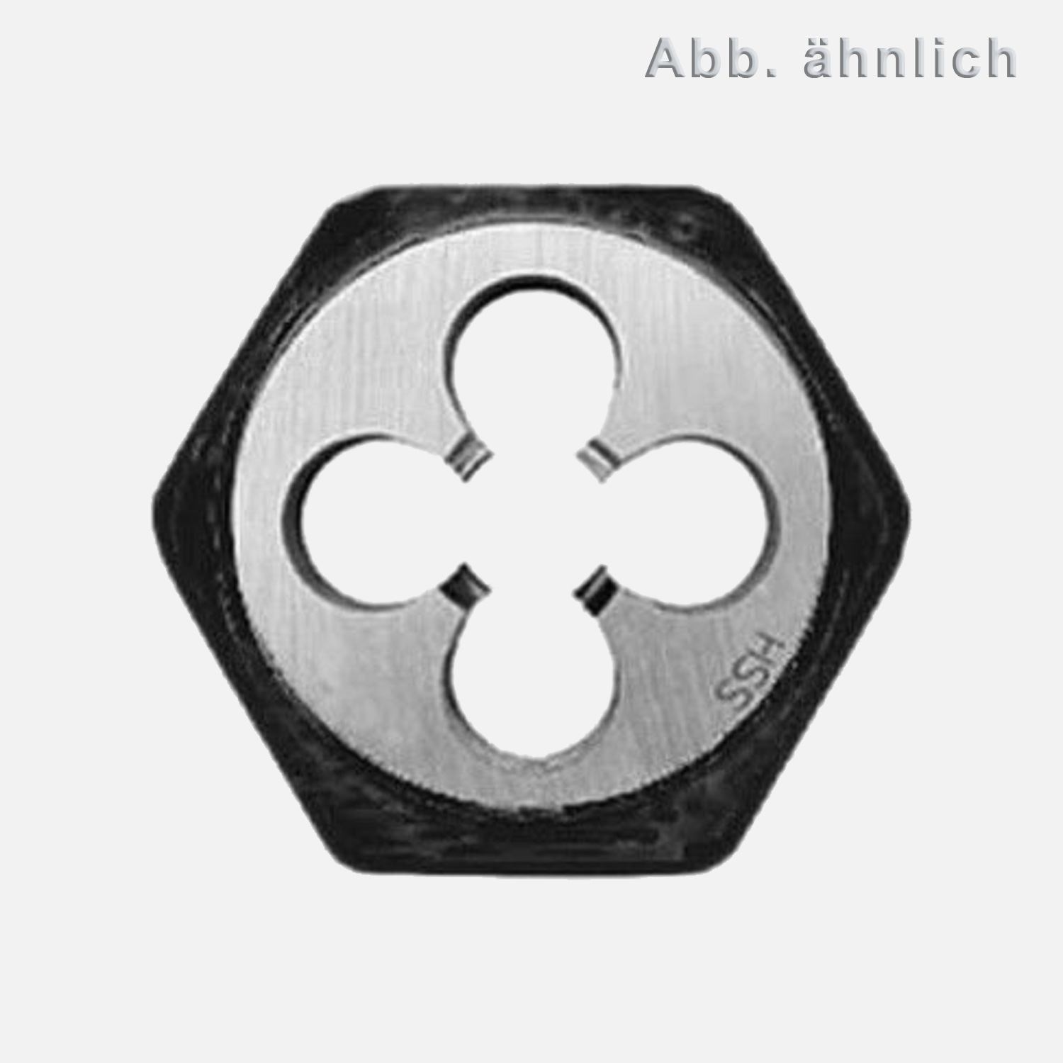 Exact Sechskant- Schneidmutter, HSS, Form B, BSW Whitworth Gewinde, W 1/8 Zoll